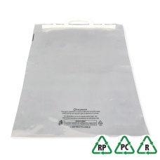 Clip Close Handle Clear Polybags 12 x 15  QTY 50