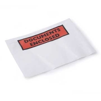 Documents Enclosed Envelopes A4 Printed - Qty 100