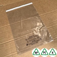 Clear C3 Recyclable Mailing Bags 13 x 17, 330 x 440 + Lip - Qty 25 