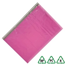 Pink Mailing Bags 35 x 24, 900 x 600 + Lip - Qty 25 