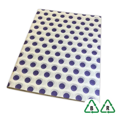 Grape Dots Tissue Paper