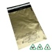 Gold Mailing Bags 10 x 14, 250 x 350 + 40mm Lip - Qty 500 