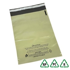 Cream Mailing Bags 6.5 x 9.5, 165 x 230 + Lip - Qty 100