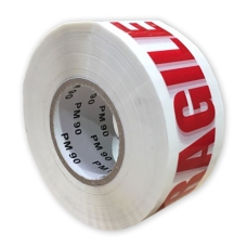 White ( Fragile ) Packaging Tape 48mm x 150m - Qty 1 