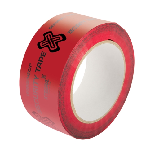 Red Open Void Security Tape