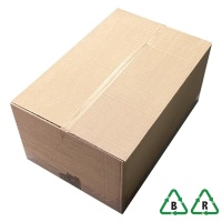 Cardboard Box 24 x 16 x 12, 600 x 400 x 300mm x 1 Box