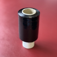 Mini Wrap Black 100mm x 150m x 17 micron - 1 roll 