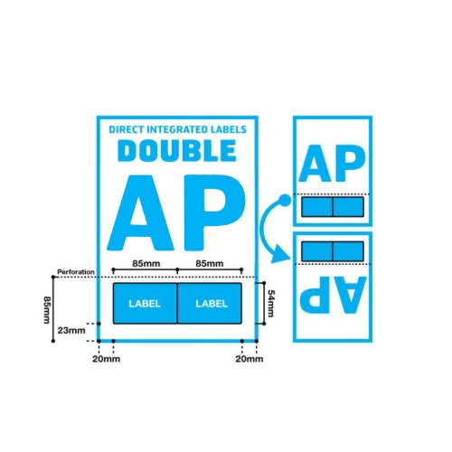 Double Integrated Label Style AP