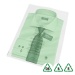 Oxo-Biodegradable Clear Garment Bags 6 x 8 + 2 Lip , 153 x 204mm + Lip - Qty 100