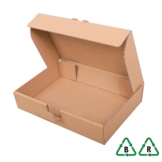 Midi Parcel Royal Mail Small Parcel PiP Cardboard Boxes - 334mm x 202mm x 66mm - Qty 25