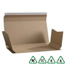 Self Seal Book Wrap Mailer BW1 - 225x155x55mm - Qty 35