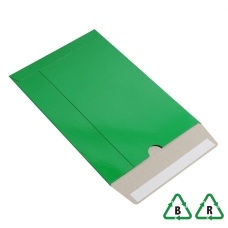 Coloured All Board Envelopes BE235 - 235 x 162mm - Qty 25 - Green