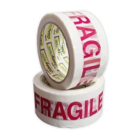 Printed Warning Tape 48mm x 66m - FRAGILE - Qty 1