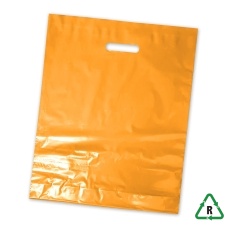 Varigauge Carrier Bags 15 x 18 x 3 Inches - Orange - Qty 5