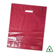 Varigauge Carrier Bags 15 x 18 x 3 Inches - Burgundy - Qty 5