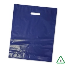 Varigauge Carrier Bags 15 x 18 x 3 Inches - Dark Blue - Qty 5