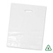 Varigauge Carrier Bags 15 x 18 x 3 Inches - White - Qty 5