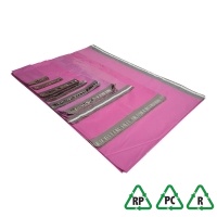105 pcs Mixed Size Pink Mailing Postal Bags - Qty 105 Bags