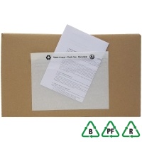 A6 (C6) Plain Paper Documents Enclosed Envelopes - Plastic Free - Qty 100