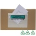 A6 (C6) Printed Paper Documents Enclosed Envelopes - Plastic Free - Qty 100