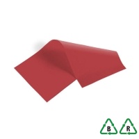 Luxury Tissue Paper 500 x 750mm - Red - Qty 480 sheets