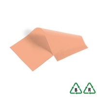 Luxury Tissue Paper 500 x 750mm - Peach - Qty 480 sheets