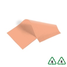 Luxury Tissue Paper 500 x 750mm - Peach - Qty 480 sheets