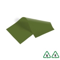 Luxury Tissue Paper 500 x 750mm - Oasis Green - Qty 480 sheets