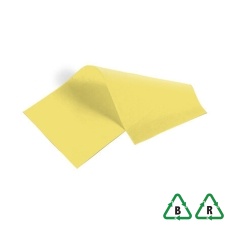 Luxury Tissue Paper 380 x 500mm - Light Yellow - Qty 960 sheets