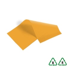 Luxury Tissue Paper 380 x 500mm - Goldenrod - Qty 960 sheets