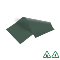 Luxury Tissue Paper 380 x 500mm - Forest Green - Qty 960 sheets