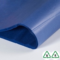  Royal Blue Tissue Paper 500 x 750mm - Qty 480 sheets