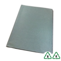Dizzy Diagonal Green - Printed Stock Tissue Paper - 500 x 750mm - Qty 240 Sheets