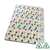 Party - Printed Stock Tissue Paper - 500 x 750mm - Qty 240 Sheets