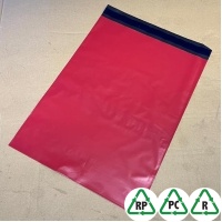 Carnival Red Mailing Bags 12 x 16, 305 x 406 + Lip