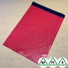 Carnival Red Mailing Bags 12 x 16, 305 x 406 + Lip