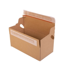 Crash Lock E-Commerce Box - Internal 252 x 136 x 88mm - Kraft 150 KT B x 1 Box