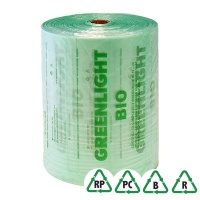 Opus Bio (Greenlight) Biodegradable Air Cushion Film - 200mm x 200mm x 500m / 1640 ft Approx - Qty 1