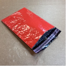 Red Bubble Lined Bag - 250 × 350mm + Lip, Perm SAS - Qty 1