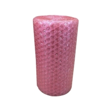 Light Pink/Red Heart Bubble Wrap 300mm x 10m x 1 Roll