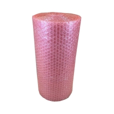 Light Pink/Red Heart Bubble Wrap 500mm x 20m x 1 Roll