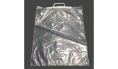 Clip Close Carrier Bags - Clear 